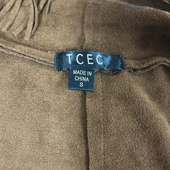 Faux suede fringe cardigan - Picture 10 of 10